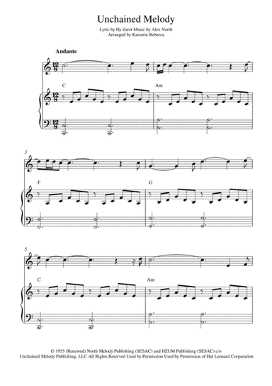 Unchained Melody (arr. Kaiserin Rebecca)
