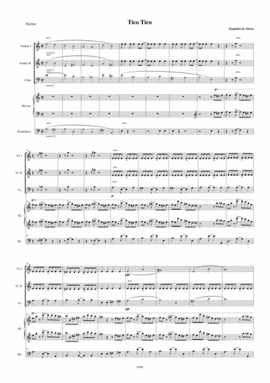 Tico Tico (tico Tico No Fuba) (arr. Thomas Jancso)