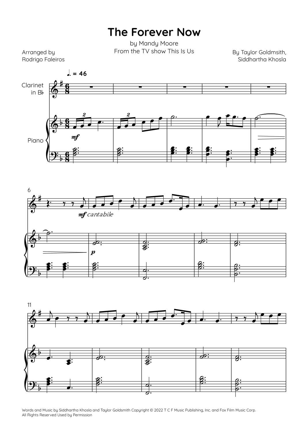 The Forever Now (arr. Rodrigo Faleiros)