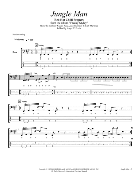 Jungle Man (arr. Angel V. Fortiz)
