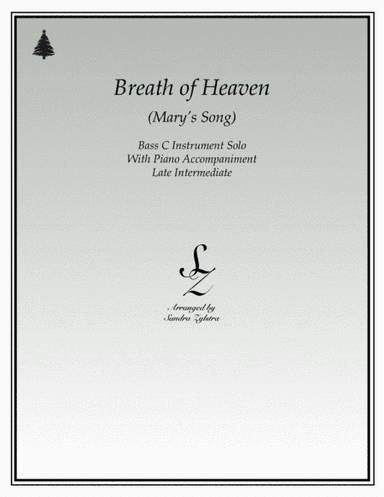 Breath Of Heaven (Mary's Song) (arr. Sandra Zylstra)
