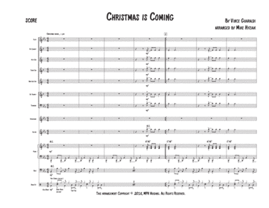 Christmas Is Coming  from A CHARLIE BROWN CHRISTMAS (arr. Mike Hyziak)