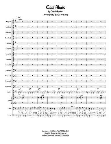 Cool Blues (arr. Ethan Williams)