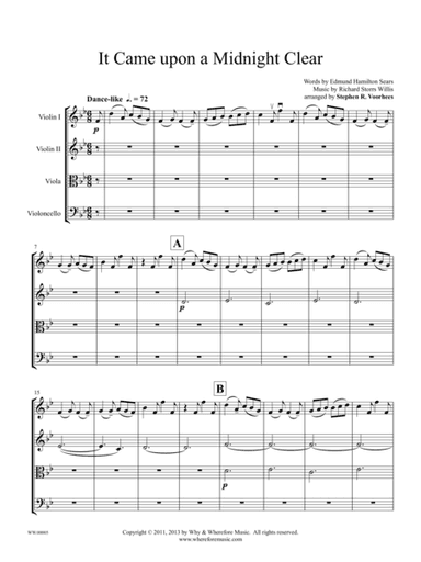 It Came Upon a Midnight Clear (arr. Stephen R. Voorhees)