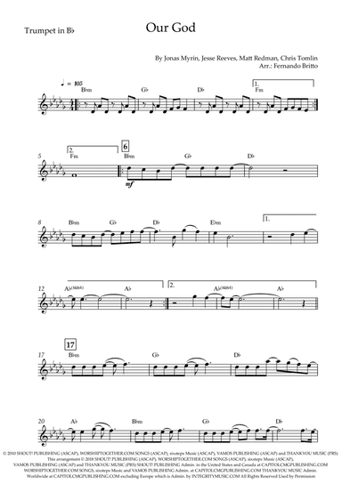 Our God (arr. Fernando Britto)
