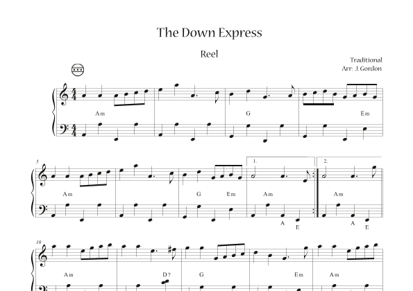 The Down Express (arr. Julia Gordon)