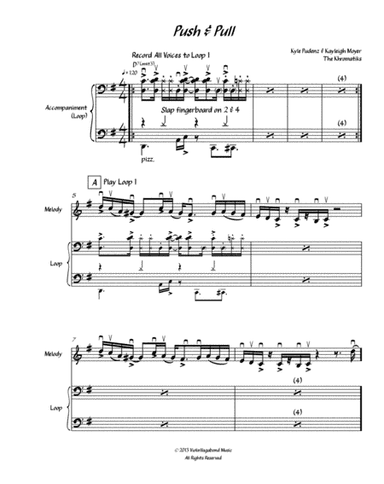 Push & Pull by The Khromatiks, for Electric Violin & Loop Station
