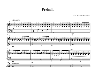 Preludio in la minore