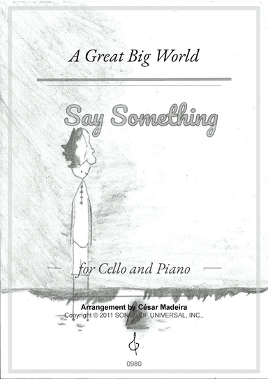 Say Something (arr. César Madeira)