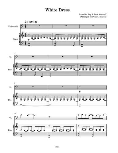 White Dress (arr. Penny Johnson)