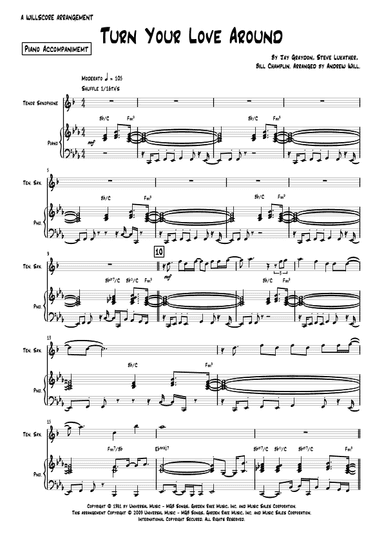 Turn Your Love Around (arr. Andrew Will)