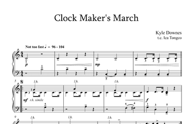 Clock Maker's March