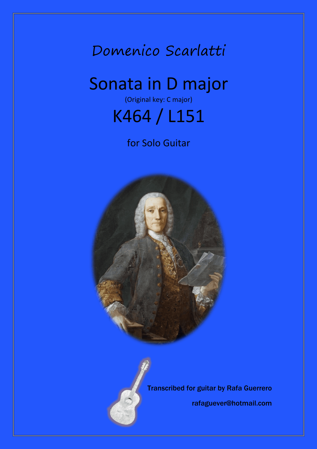 Sonata K464 / L151 (arr. Rafa Guerrero)