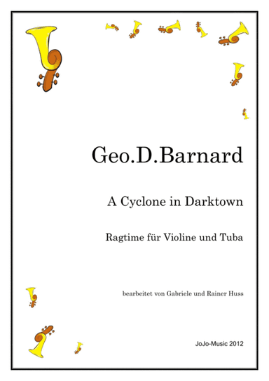 A Cyclone in Darktown (arr. Gabriele and Rainer Huss)