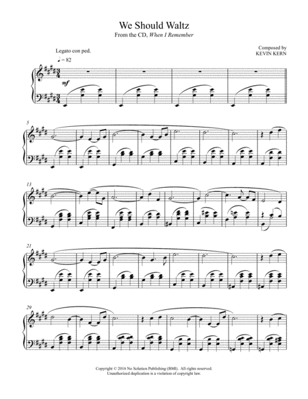 We Should Waltz