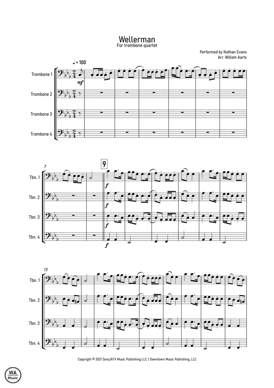 Wellerman (arr. Willem Aarts)