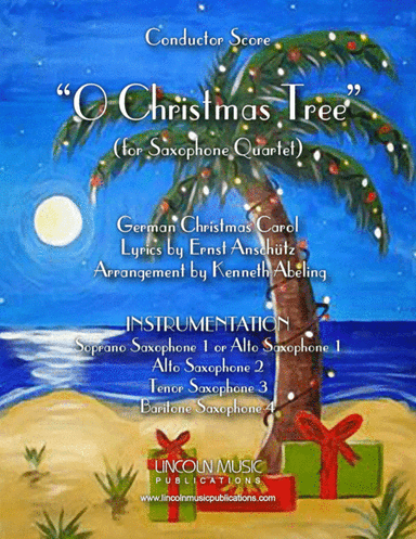 O Christmas Tree (for Saxophone Quartet SATB or AATB) (arr. Kenneth Abeling)