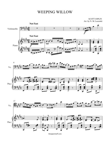 Weeping Willow (arr. Nick Lacanski)