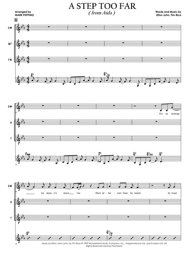 A Step Too Far (arr. Mark Pepping)