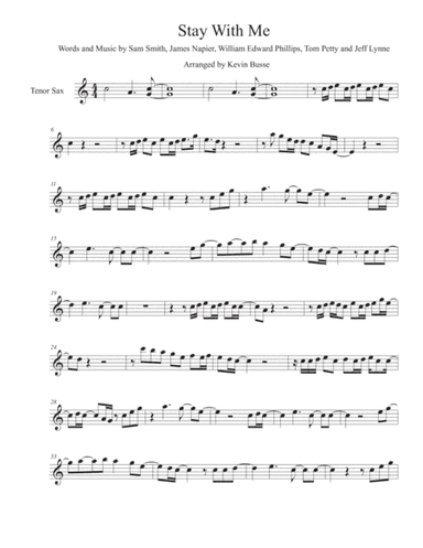 Stay With Me (arr. Kevin Busse)