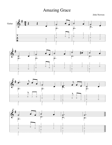 Easy Finger-Style Hymns (TAB) (arr. J.L. Case)