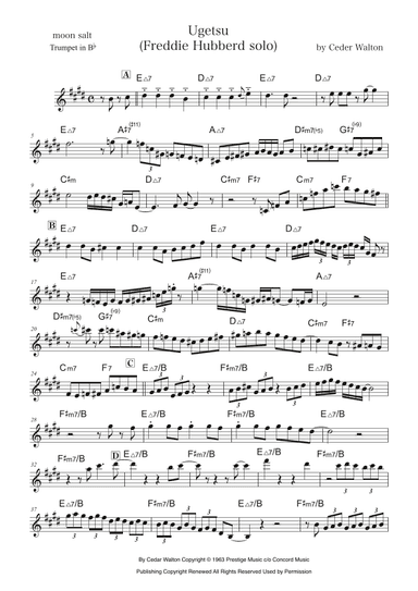 Ugetsu (arr. moon salt)