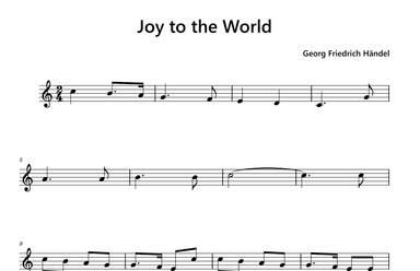 Joy to the World (arr. Funtom)