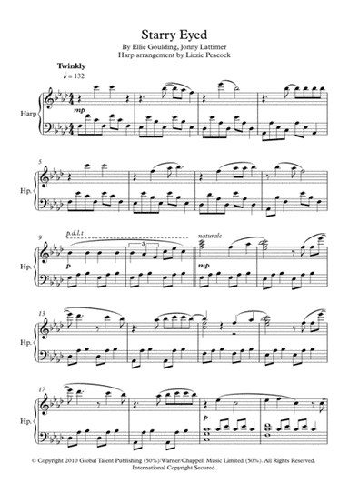 Starry Eyed (arr. Lizzie Peacock)