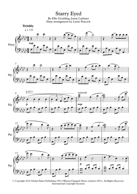 Starry Eyed (arr. Lizzie Peacock)