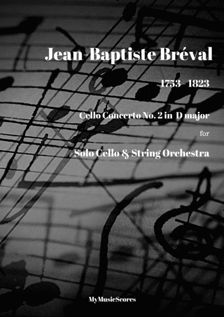 Breval Concerto No. 2 for Cello and String Orchestra (arr. Paul Wood)
