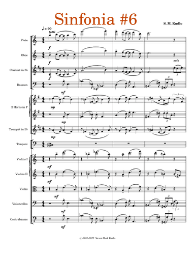 Sinfonia #6