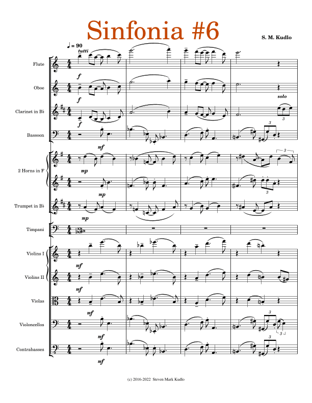 Sinfonia #6