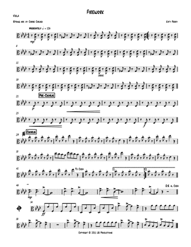Firework (arr. Carrie Caruso)