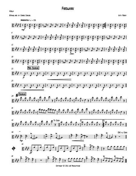 Firework (arr. Carrie Caruso)