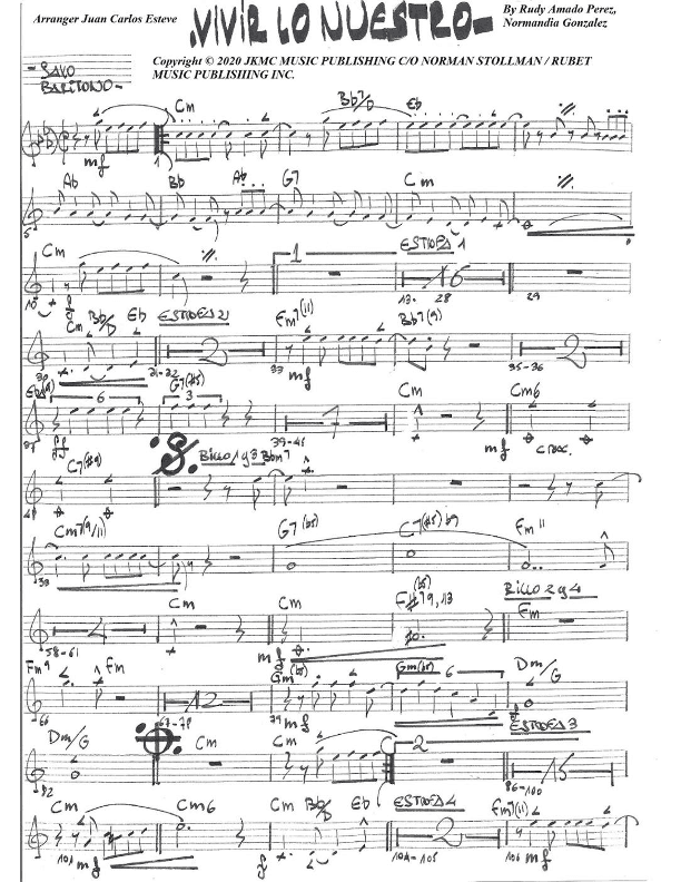 Vivir Lo Nuestro (arr. juan carlos esteve /Gran Coda)