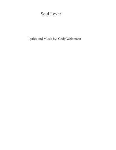 Soul Lover Piano and Voice (1st Version)