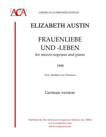 [Austin] Frauenliebe und -leben