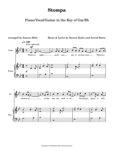 Stompa (arr. Joanna Mills)
