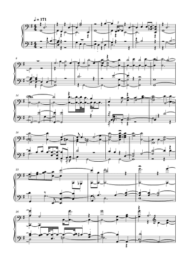 Hallelujah (arr. by ezequiel)