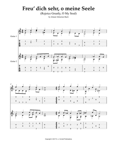 Freu’ dich sehr, o meine Seele (Rejoice Greatly, O My Soul) (arr. Mark Phillips)