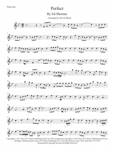Perfect (arr. Kevin Busse)