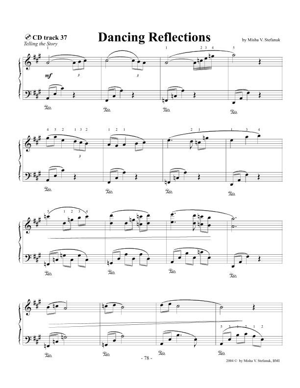 Dancing Reflections, advanced Romantic