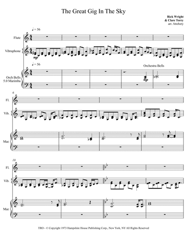 The Great Gig In The Sky (arr. Mark Attebery)
