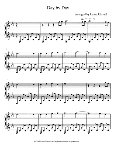 Day by Day (arr. Laura Glassel)