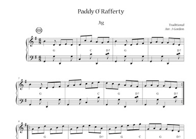 Paddy O' Rafferty (arr. Julia Gordon)