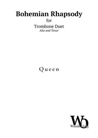 Bohemian Rhapsody (arr. Ander)