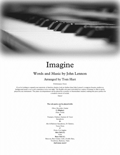 Imagine (arr. Tom Hart)