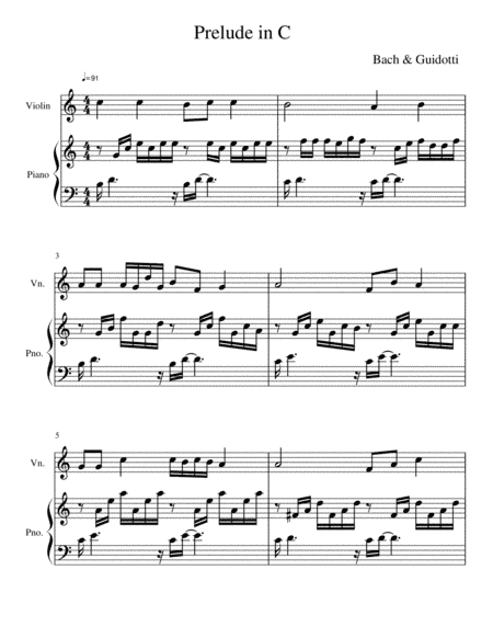 Prelude in C