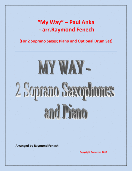 My Way (arr. Raymond Fenech)