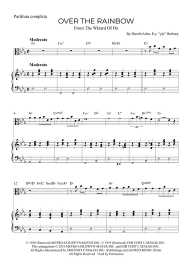 Over The Rainbow (arr. Alex Nunes Rodrigues)